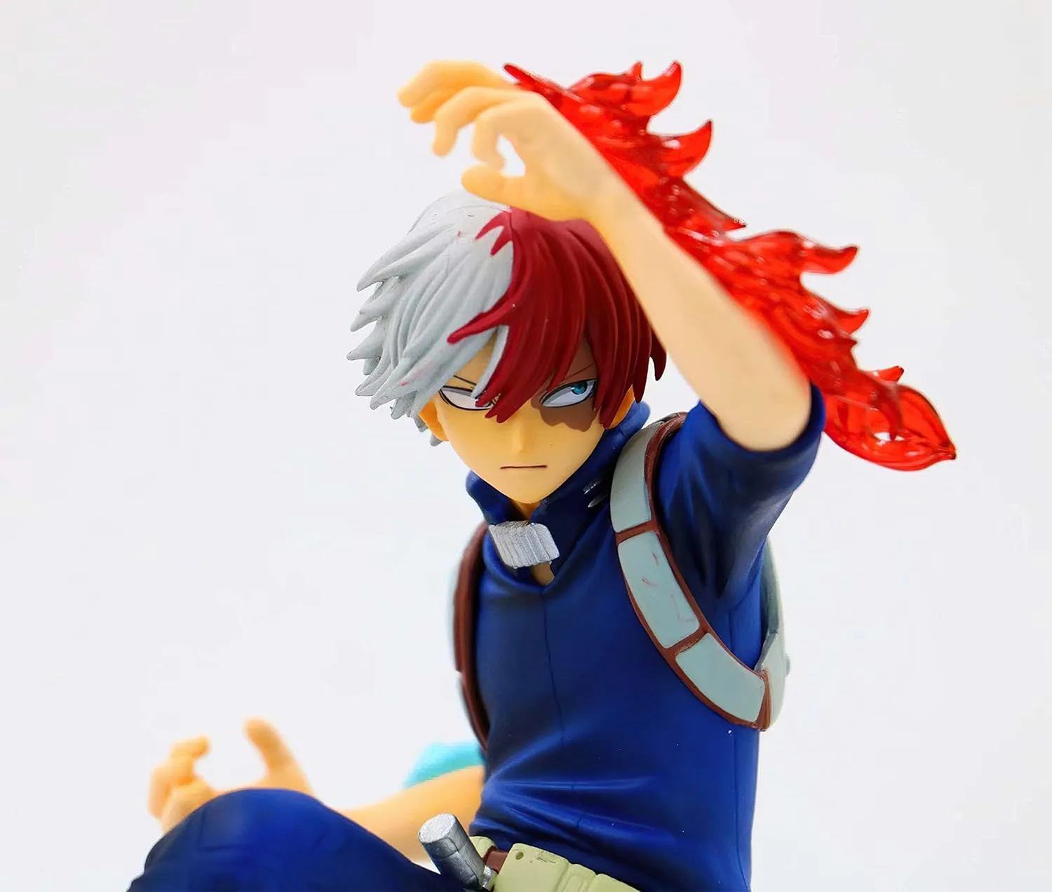- Anime Cartoon Character Statue Collectible Model PVC Doll Desktop Decoration Ornaments plainspoken tinge conurbation MHA Todoroki Shoto Action Figure 