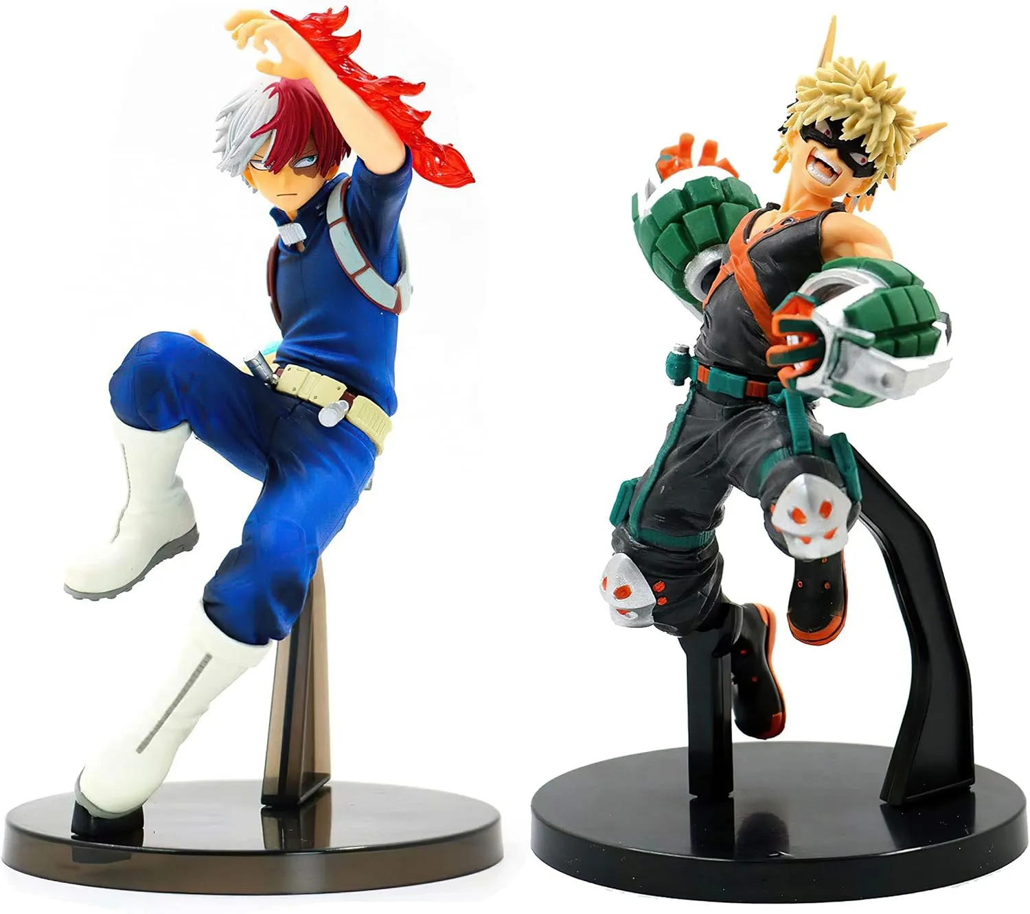 - Anime Cartoon Character Statue Collectible Model PVC Doll Desktop Decoration Ornaments plainspoken tinge conurbation MHA Todoroki Shoto Action Figure 