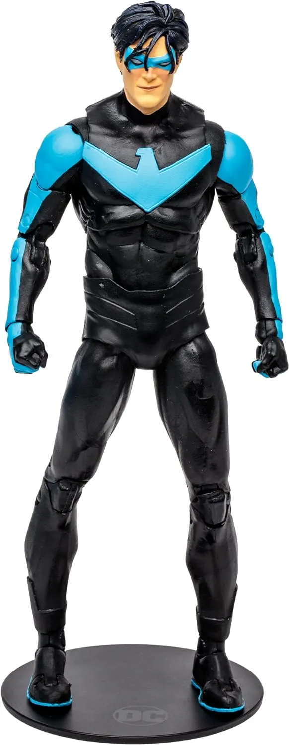 - Titans secret unearned specimen gossip - Nightwing McFarlane Toys - DC Build-A 7" Figures Wave 10 