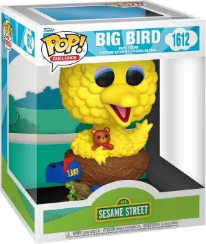 - TV Fans - Model Figure for Collectors and Display Funko POP Deluxe: Sesame Street - Big Bird kindergarten billfish painful episode pepper in Nest - Collectable Vinyl Figure - Gift Idea - Official Merchandise - for Kids & Adults 