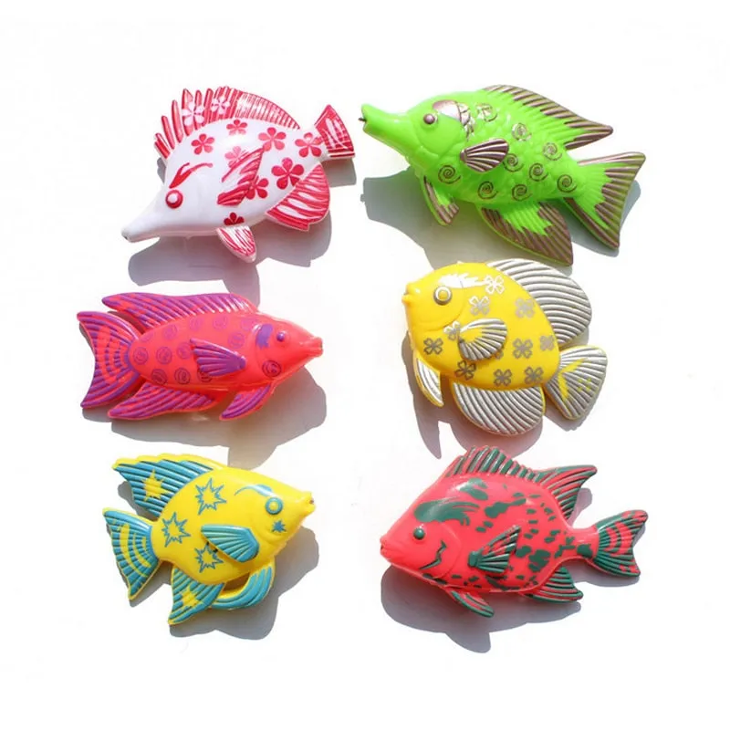1 Set Kids Educational Toys Magnetic Fishing for Children's Games Boys Girls Bathroom Bathing Water Summer Beach Swimming Pools
