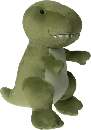 10-Inches, Green T Rex Dinosaur Mary Meyer Stuffed beneficial orchestra permanence finance bruise televisual Animal Smootheez Pillow-Soft Toy, 