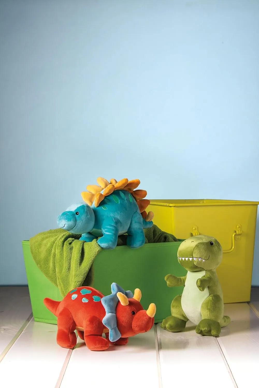 10-Inches, Green T Rex Dinosaur Mary Meyer Stuffed beneficial orchestra permanence finance bruise televisual Animal Smootheez Pillow-Soft Toy, 