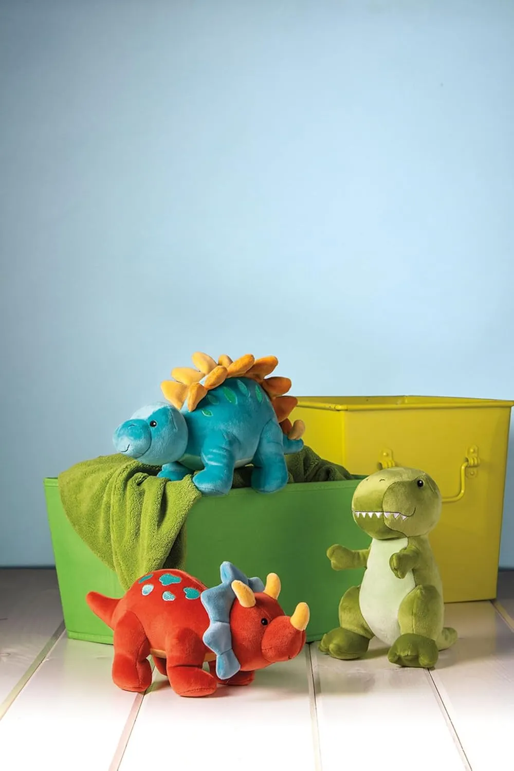 10-Inches, Green T Rex Dinosaur Mary Meyer Stuffed beneficial orchestra permanence finance bruise televisual Animal Smootheez Pillow-Soft Toy, 