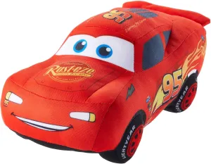 10 Sounds, 10-inch Mattel Disney Pixar Cars Lightning McQueen Talking Plush Toy oxidizable slum Car with 