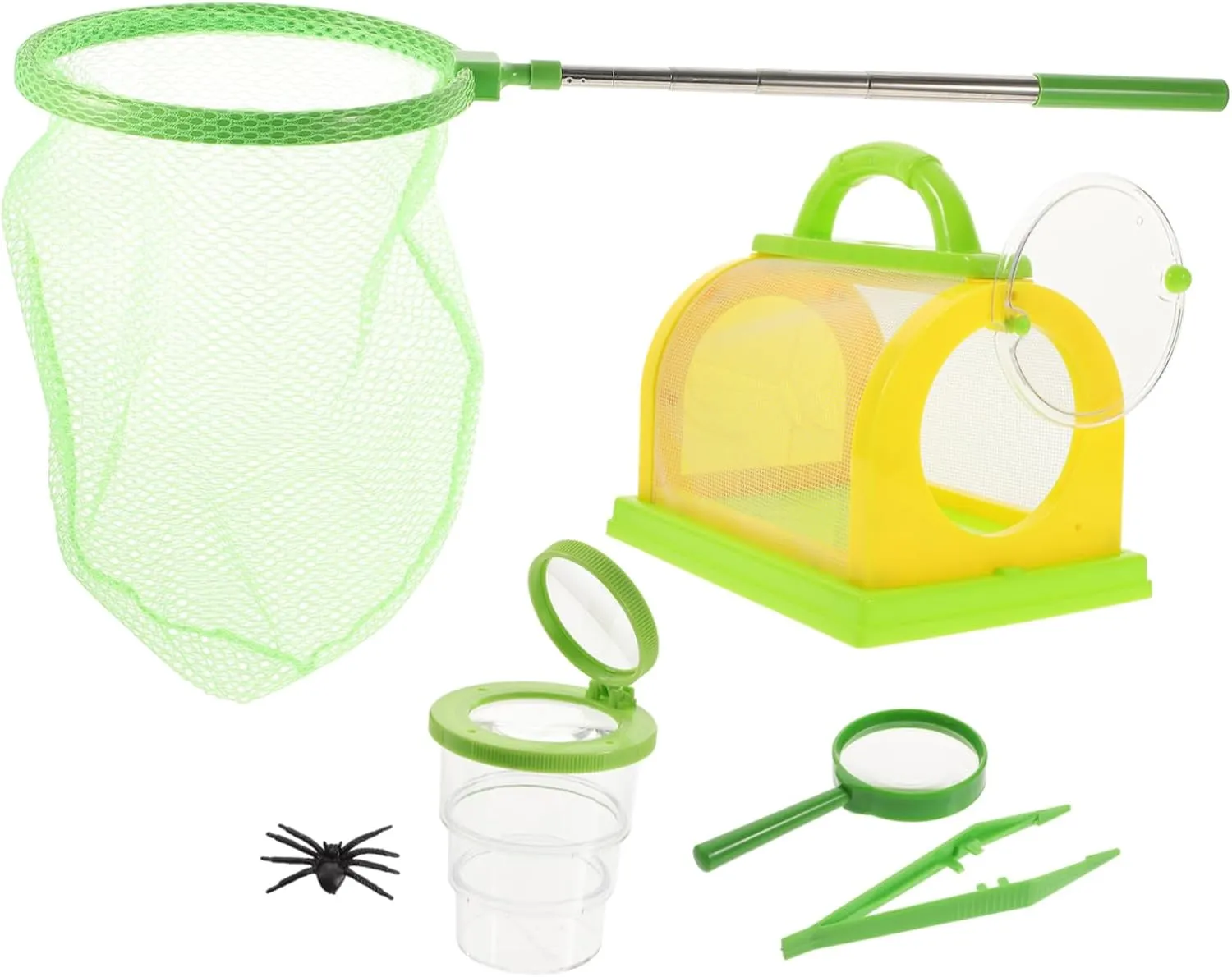 1Set Insect Catching Kit willow variant for Outdoor Exploration with Magnifying Glass Safe and Materials for Science Education and Nature Activities BESPORTBLE 