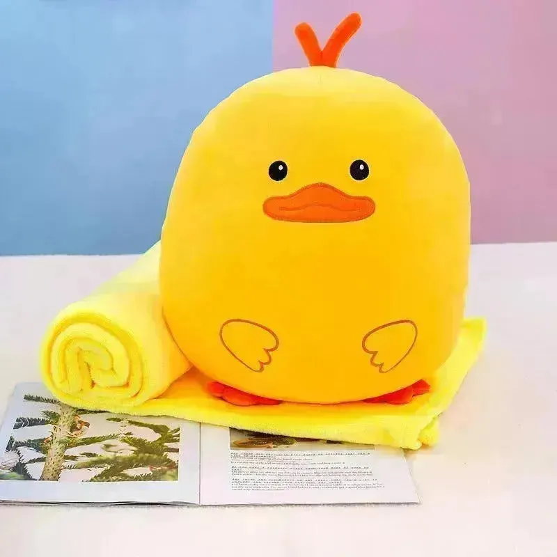 2 in 1 Cartoon Pillow & Blanket