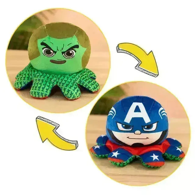 2-in-1 Marvel Morph Octopus Plush