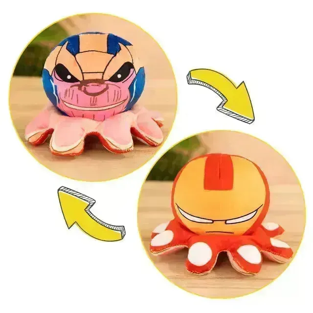 2-in-1 Marvel Morph Octopus Plush