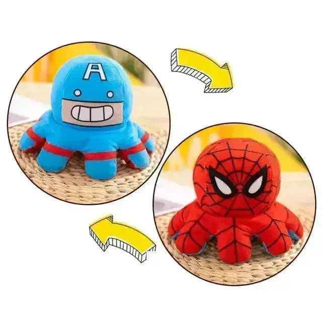 2-in-1 Marvel Morph Octopus Plush