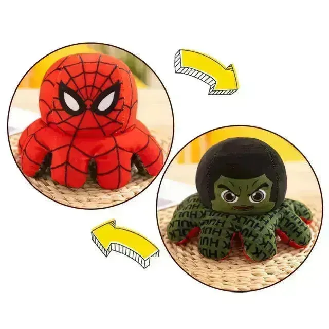 2-in-1 Marvel Morph Octopus Plush