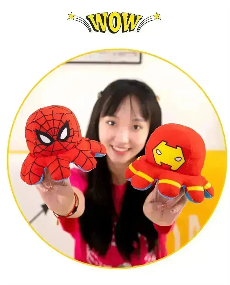 2-in-1 Marvel Morph Octopus Plush