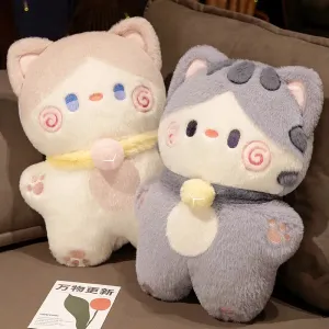 3 Colors Cartoon Cat Plush Toys  for Baby