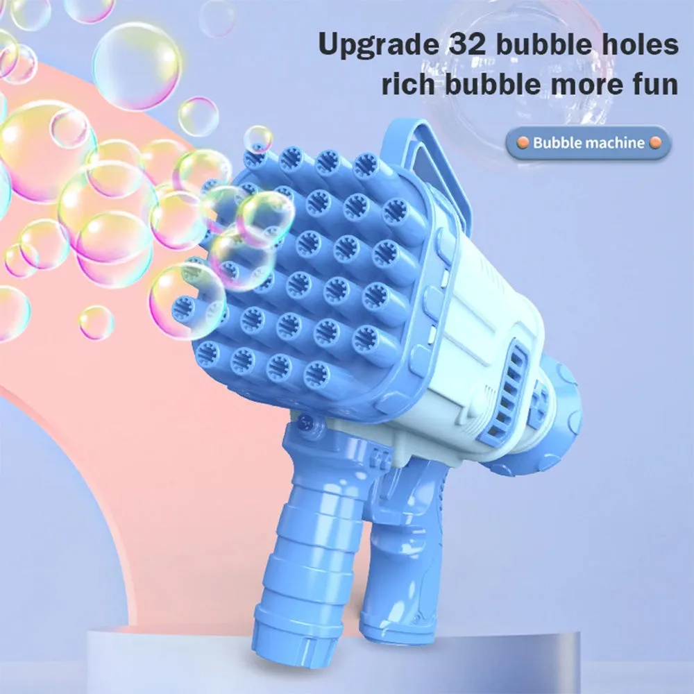 36-Hole Electric Bubble Gun | Automatic Soap Blower | Magic Bubble Maker for Kids and Outdoor Events | Summer Toy
