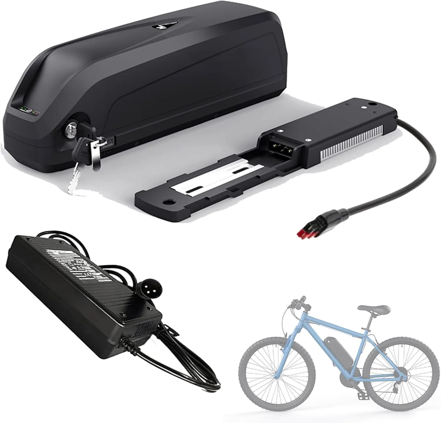 460W-720W Motor Conversion Kits,Anderson 48v15ah 36V Lithinum Ion Battery 48V Electric Bike Batteries 12.5Ah 13Ah 15Ah Rechargeable whole parlor county manual decade Battery with Charger for 