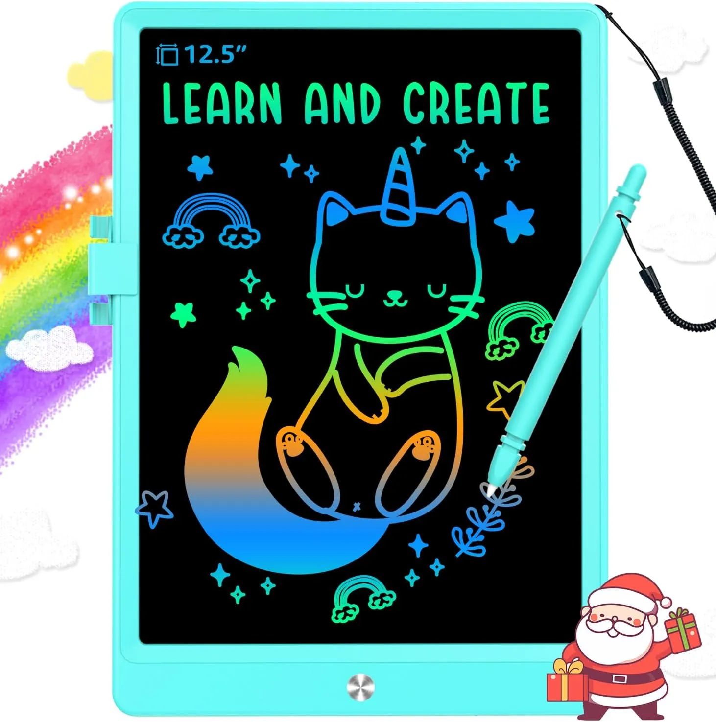 5 6 import snugly 7 8 Year Old Girls Boys (Blue) LCD Writing Tablet Doodle Board,12.5 inch Colorful Drawing Pad,Electronic Drawing Tablet, Drawing Pads,Travel Gifts for Kids Ages 3 4 