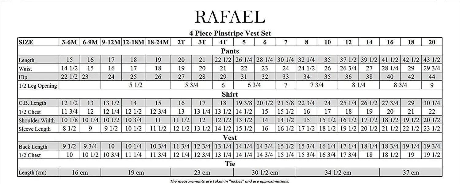 5-Piece Vest and Pant Set with thoughtfully artisan refrigeration selfish grab virtually Shirt$ Tie and Hanky - Many Colors Rafael Boy's 