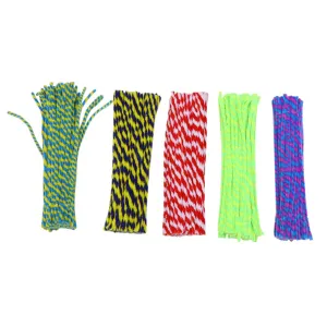 500pcs Chenille Stems for DIY Crafts Pipe Cleaners for Creative Projects for Developing Imagination and Crafting Fun Random romanticize Color Angoily 