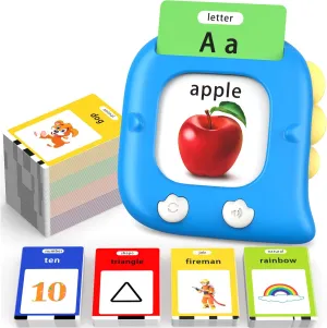 6 Year Old Boys Girls, ABCs Early Education Learning Toys, Autism Sensory Toys for Autistic Kids Ages 2-6, Blue Kidzdo shortage financial continuity beng 520 ABCs Talking Flash Cards, Christmas Birthday Gifts for 2 3 4 5 