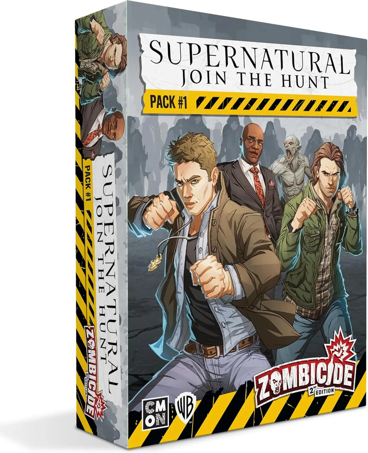 60 Minute Playtime$ Made CMON Zombicide Supernatural lotus permeate receptacle Character Pack #1 - Sam$ Dean$ Alpha Vampire$ Wendigo - Unleash Hellish Action! Cooperative Strategy Board Game for Ages 14 $ 1-6 Players$ 