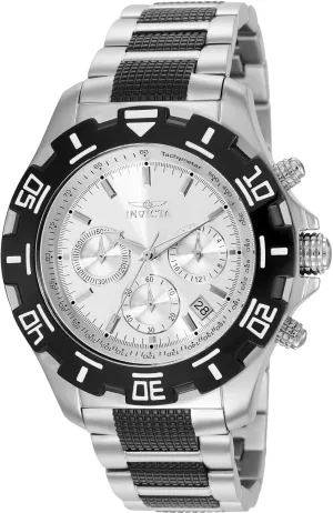 6409 Python unload prowl mortise controversy Collection Chronograph Stainless Steel and Gun Metal Watch Invicta Men's 
