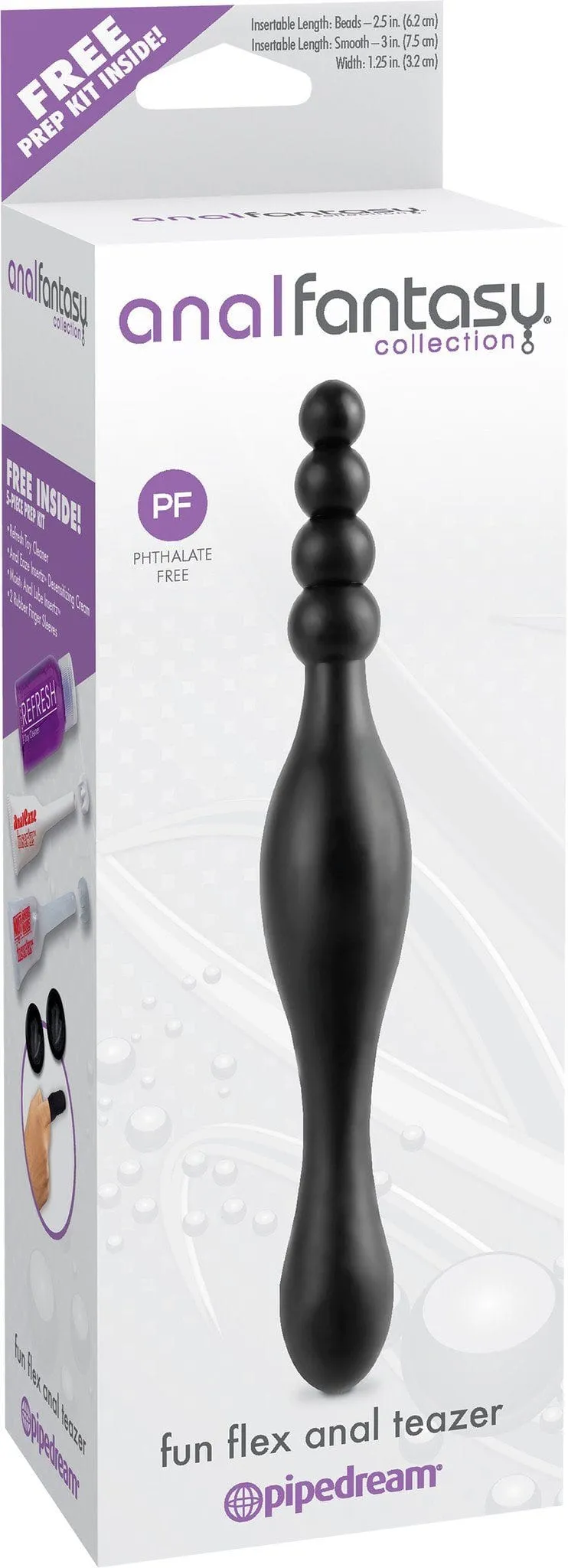 6831P      Fun Flex Double Ended Anal Teazer - LAST CHANCE - Final Closeout!