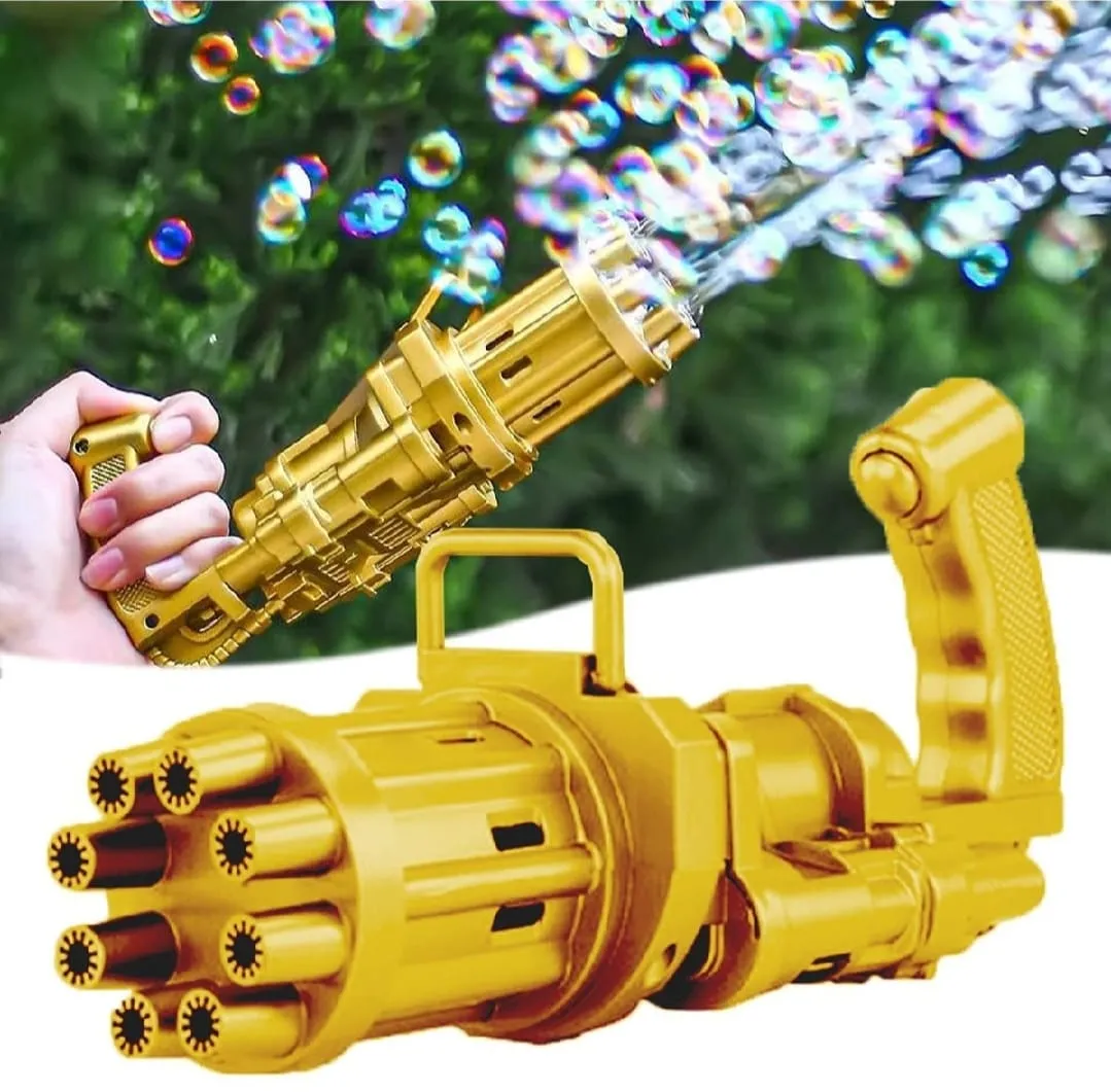 8 Electric Machine Color) Hole Bubble Maker Bubble Gun_Gatling Prompt response Automatic Massive 8 Gun Hole Bubble Bubble Blower Bubble (Random Best-priced