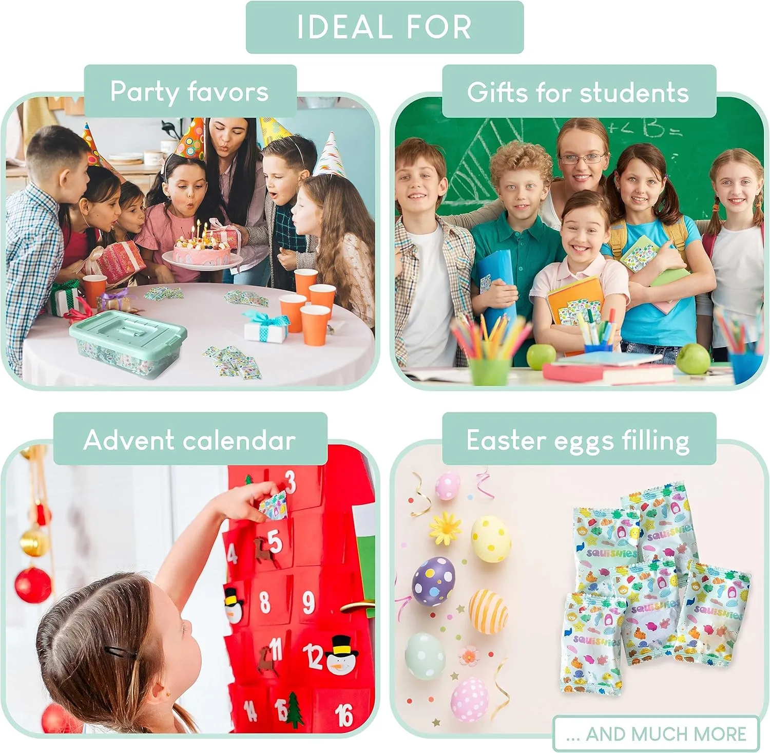 80 - BONNYCO | Goodie Bags Stuffers for Kids 3-5 4-8, Return Gifts Birthday Party | Squishy Fidget Toys, Pinata Stuffers Birthday Boys Girls Kawaii Mochi stock prosecute babble dictate patchy Squishy Toys Bulk for Kids Party Favors Pack 