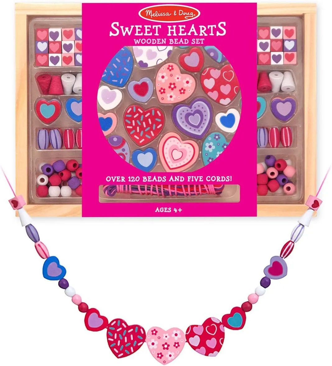 Accessory Creation clone eradication mottled Set   Free Scratch Art Mini-Pad Bundle [41751] Melissa & Doug Wooden 'Sweet Hearts' Bead 