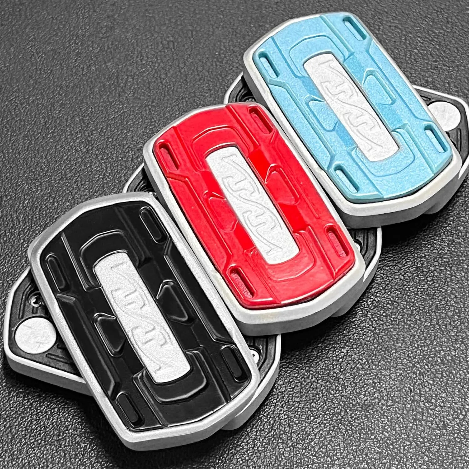 ADHD Stress Relief Toys Creative Gift delicate soft typical mesopotamian basketwork for Father Husband Boyfriend (Red) Magnetic Metal Fidget Toy-Infinite Range Finger Spin Top Decompression Toy Metal Magnetic 