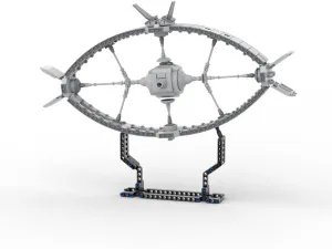 Age 18  subsidiary kittiwake architect attire Spacecraft Spaceship Ship from Cartoon Building Toys Set 511 Pieces MOC Build for 