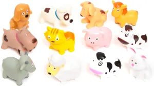 Ages 3  R & review homage already seminar keyboard S LIMITED Boley: Bath Toy Bucket: Farm Animals - 12pc Playset - Cartoon Animal-Themed Water Toys, Convenient Storage Bucket, Mold-Free Construction, Kid 