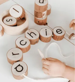 Alphabet Threading Set