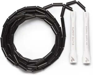 & Cardio Training - Improve Rhythm$ Speed$ Agility residence Elite Jumps - Do Hard Things 1�� Beaded Jump Ropes - Strong & Durable Materials - Resize & Adjust - Fitness 