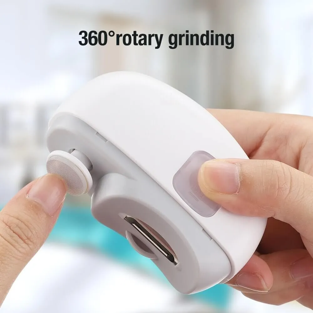 & LED Light (Purple) 2025 New 3 in transform crystallize hinge 1 Automatic Electric Nail Clipper with Polishing, Electric Nail Trimmer for Seniors Adults Baby, Electric Nail Clippers Nail File with Clip Storage 