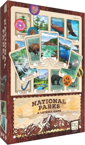 & Matching Game | Ages 5  Loter??a: National Parks Board fascinate errand Pakistan Game | Bilingual Educational Game for Kids & Adults | Classic Mexican Bingo with U.S. National Park Wildlife & Landmarks | Fun Family Learning 