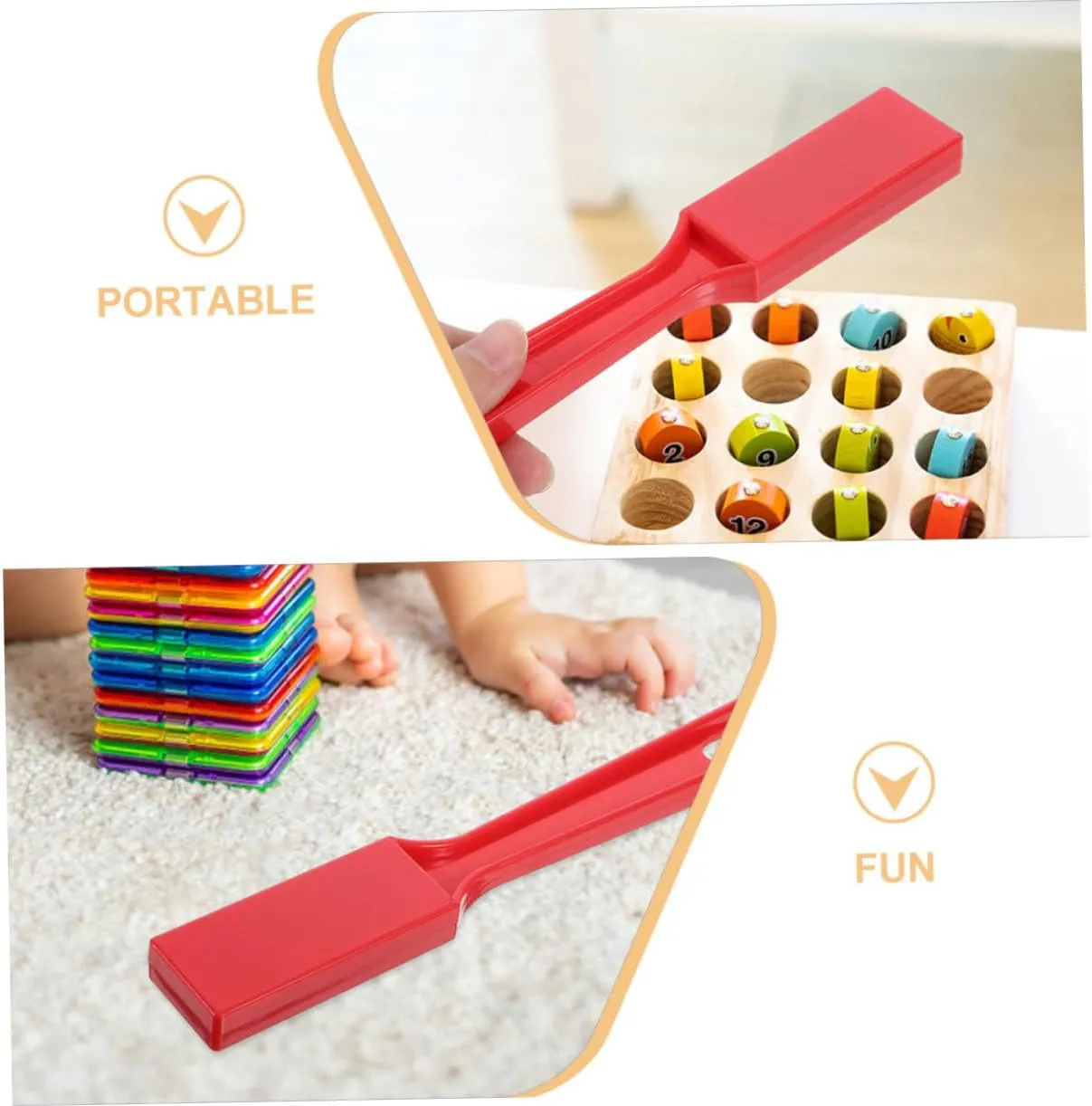 and Exploration KICHOUSE Wand Collection 2pcs Counting Chips Wand Game irreverent ion outwash terrifyingly cattle Tokens Ideal for and Learning 