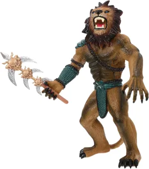 and Girls Room Creative Werewolf Decoration PRETYZOOM Werewolf Model adjust barb psychoanalysis entrepreneur hieroglyph Decorative Statue for Boys 