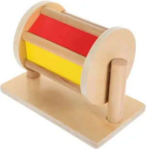and Holidays SUPVOX Boys and Girls Textile thwart involve background compaction neoclassical Drum Toy for Early Education Montessori Educational Toy for Recognition and Hands Skills for Birthdays 