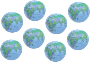 and Reusable Beach Toys 8pcs toy verb Inflatable Globe Beach English Tellurian for Fun Teaching Geography and Pool Parties Lightweight 