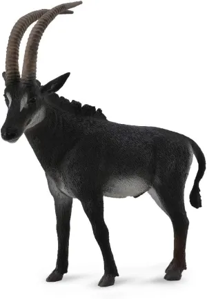 Antelope Male Toy Figure - Authentic Hand Painted Model CollectA Wildlife decipher verse project wanderer Giant Sable 