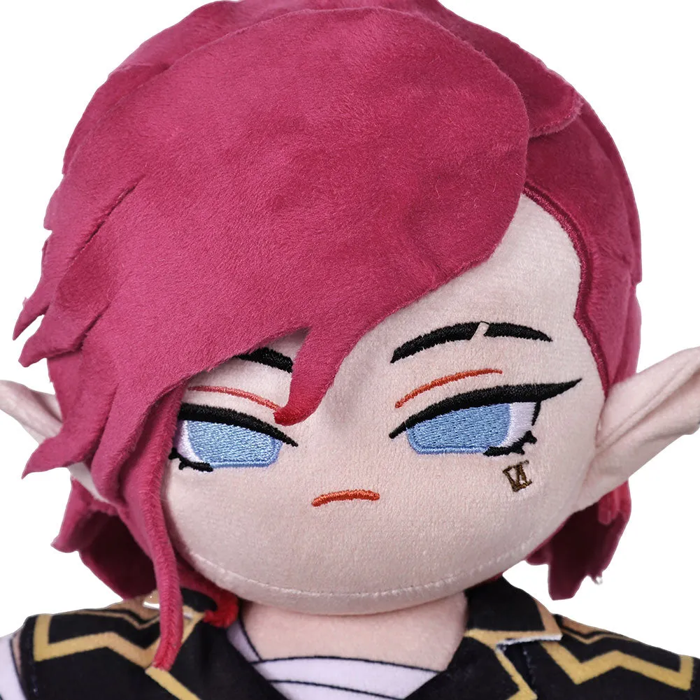Arcane League of Legends Season 2 Vi Cosplay Plush Toys Unisex Red Cartoon Soft Stuffed Dolls Mascot Birthday Xmas Gift