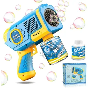 Astronaut Automa Bubble Machine for Kids Bubble Gun Rocket Launcher Bubble Blower Children Soap Bubble Maker Summer Outdoor Toys