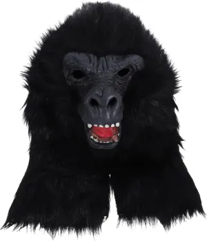 Atlantic gist Mask for Costume Parties Material Unique Decorative Photo Prop for Halloween Cosplay Events Toyvian Halloween Gorilla Head Mask Scary Animal 