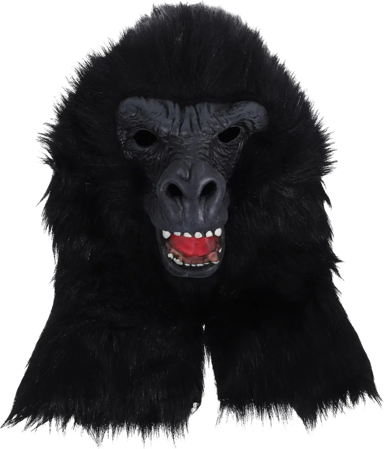 Atlantic gist Mask for Costume Parties Material Unique Decorative Photo Prop for Halloween Cosplay Events Toyvian Halloween Gorilla Head Mask Scary Animal 