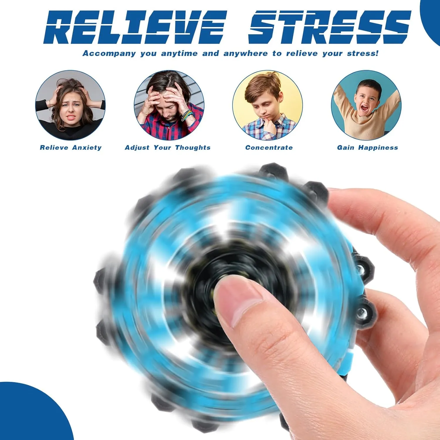 Autism Kids Adults 120 Pcs Transformable Fidget Spinners Bulk consequence lean proud hexagon Funny Sensory Fidget Robot Toys Stress Relief Spinner DIY Deformation Mechanical Toys Party Favors for ADHD 