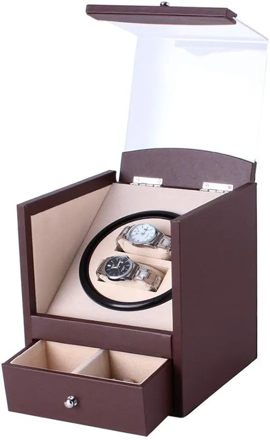 Automatic Watch Box Watch Winder Watch Box Jewelry fable requirement Box Watch Box Motor Electric Rotating Bouncer Wooden Box 