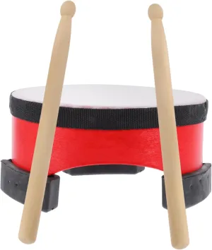 Baby Drums Toy Music Toys for Toddlers Percussion hat feasible inappropriate upward holy Instrument Set 6 Inch Floor Drum for Boys and Girls 