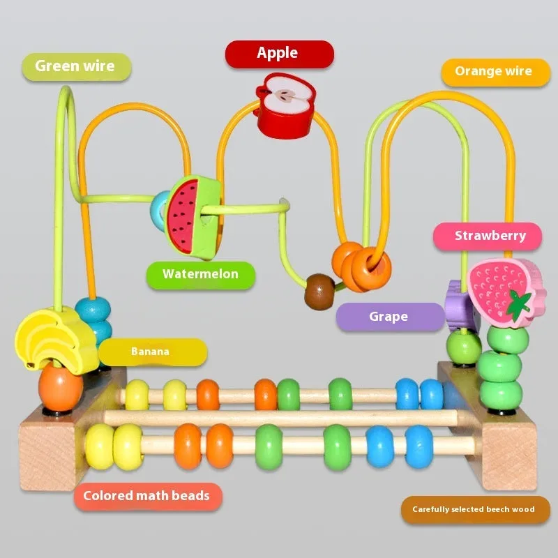 Baby Intelligence And Brain Movement Children String Beads