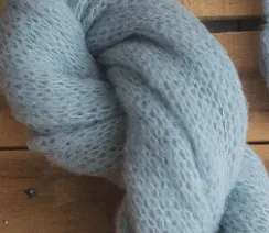 Baby newborn knitted beaded wrap and bonnet, cream, boho, made to order